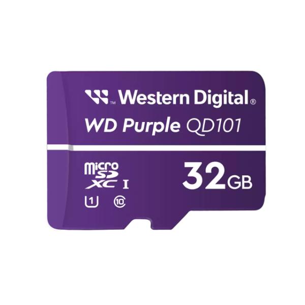 WD Purple SC Ultra Endurance microSD Card - 32GB, microSDHC