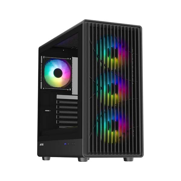 Ant Esports Zen Air 360 Mid-Tower ATX Gaming Cabinet (Black)