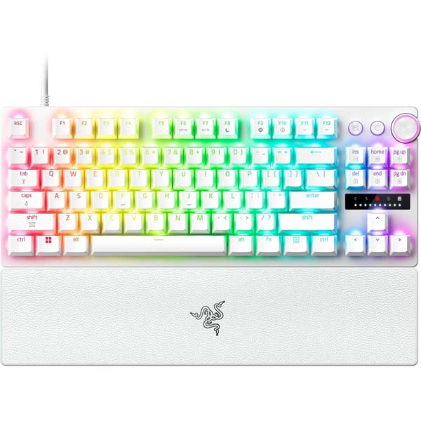 Razer Huntsman V3 Pro TKL 8KHz Esports Gaming Keyboard (White)