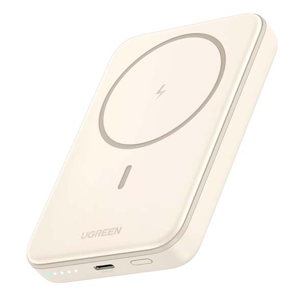 UGREEN Pb561 10000mAh Magnetic Wireless Power Bank (White)
