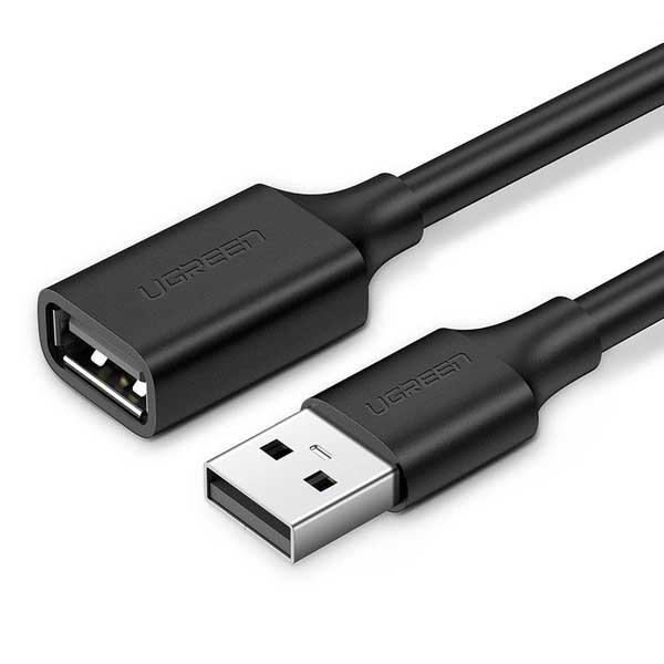 Ugreen US103 cable adapter USB female to USB male 1m black (10314)