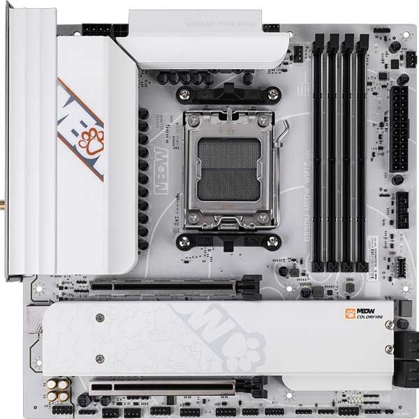 COLORFUL COLORFIRE B850M-MEOW WIFI7 V14 M-ATX AM5 Motherboard