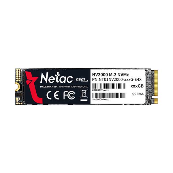 Netac NV2000 512GB PCIe Gen3 x4 M.2 NVMe SSD