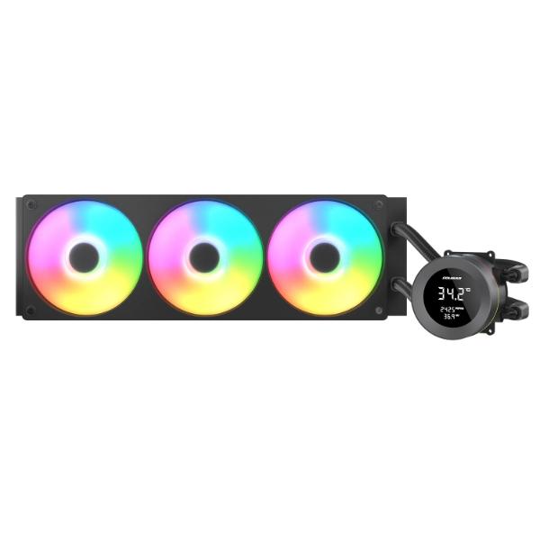 Cougar Poseidon Vistek ARGB 360 Analog Liquid Cooler - Black
