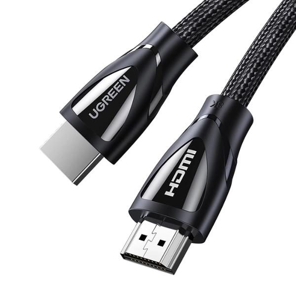 UGREEN HD140 HDMI 8K Cable Male to Male Braided Black 1m-80401