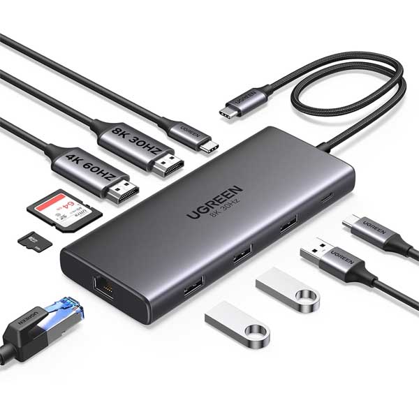 Ugreen CM639 USB-C Multifunction Adapter (15534)