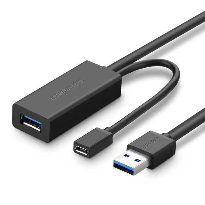 Ugreen US175 USB 3.0 Extension Cable 5m (Black)-20826