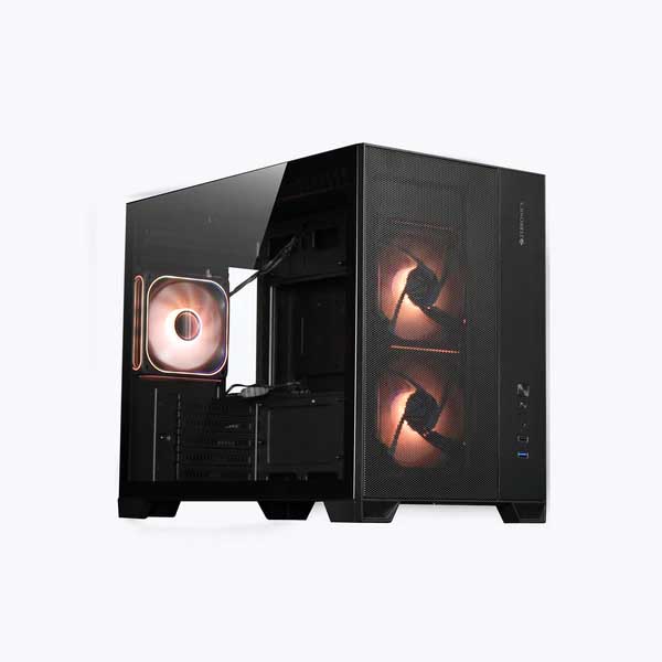 Zebronics Zeb Mercury 20 mATX Mid Tower Cabinet (Black)