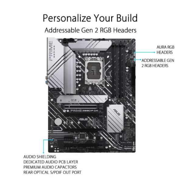 Asus Prime Z690 P D4 Motherboard 2