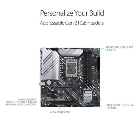 Asus Prime Z690M Plus D4 Motherboard 2