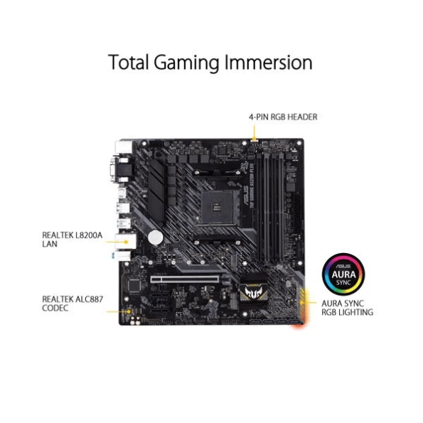 Asus TUF Gaming A520M Plus Motherboard 3