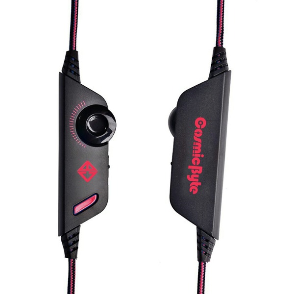 Cosmic Byte G2000 Edition Over the Ear Headsets with Mic Red 6 1