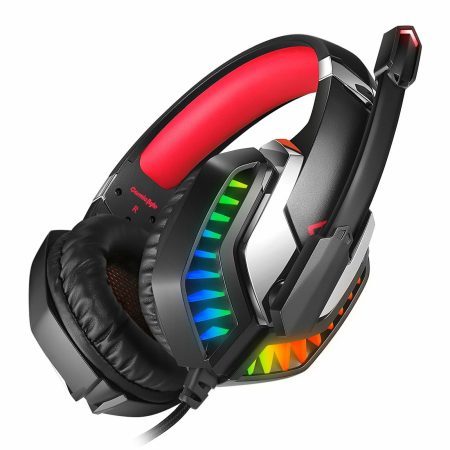 Cosmic Byte G2050 RGB 7.1 Surround Sound USB Gaming Headphone Red 2 1