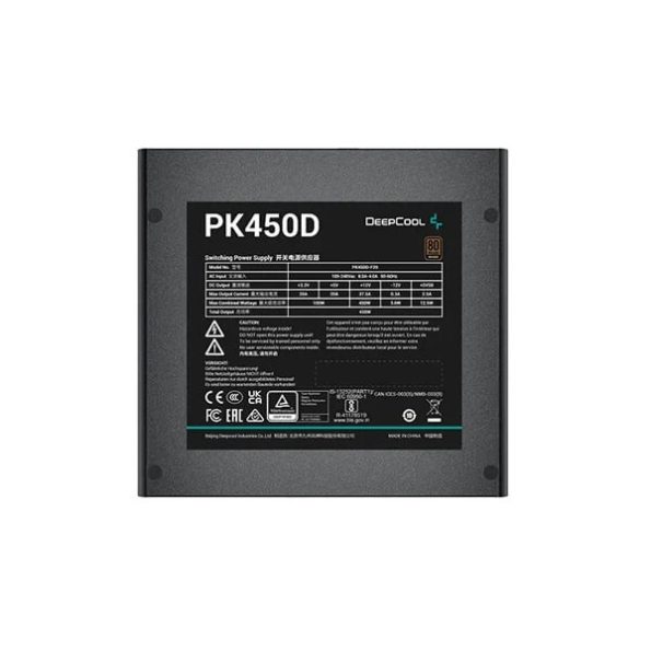 Deepcool PK450D 450 Watt 80 Plus Bronze SMPS 3 1