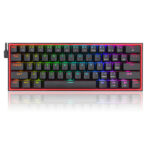 Redragon K617 Fizz 60% Wired RGB Black Mechanical Gaming Keyboard