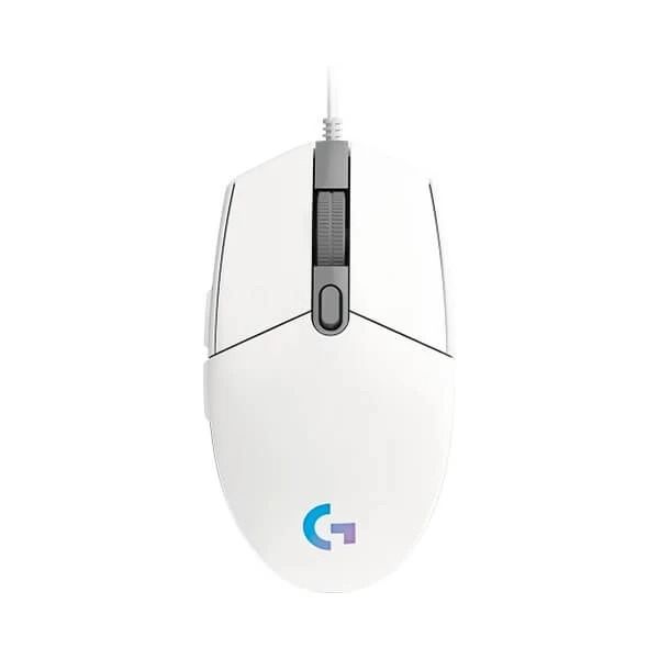 Logitech G203 Lightsync RGB Gaming Mouse White 2