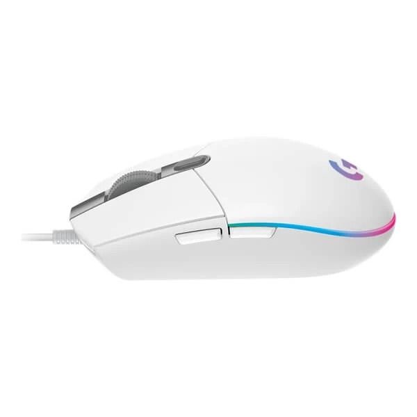 Logitech G203 Lightsync RGB Gaming Mouse White 4