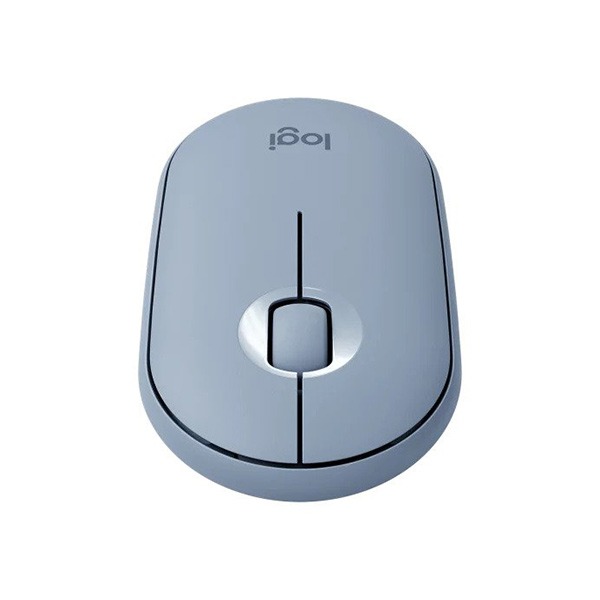 Logitech Pebble M350 Wireless Mouse Blue Grey 3 1