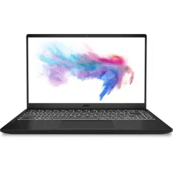 MSI Modern 14 Core i3 10th Gen - (8 GB/512 GB SSD/Windows 10 Home) Modern 14 B10MW-424IN Laptop (14 inch, Carbon Grey, 1.3 kg) + Laptop Bag