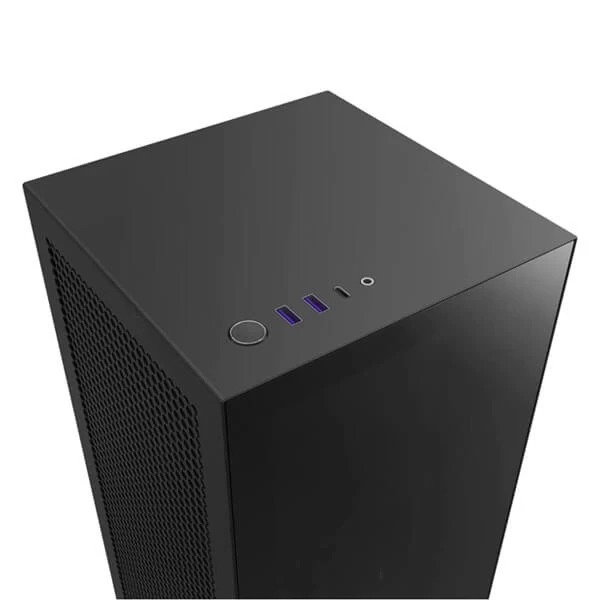 NZXT H1 Version 2 With PSU AIO And Riser Card M ITX Mini Tower Cabinet Matte Black 2 1