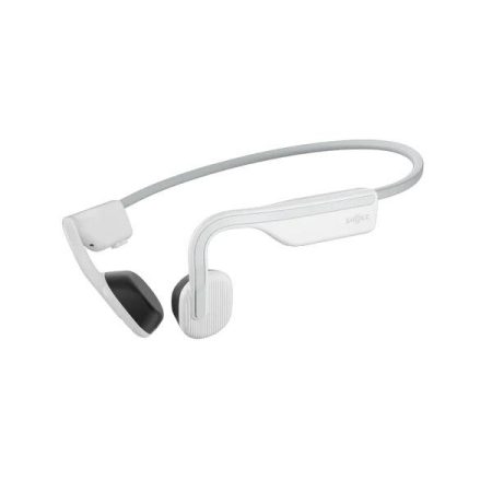 Shokz OpenMove Open-Ear Bluetooth Sport Headphones Bone Conduction Wireless Earphones White