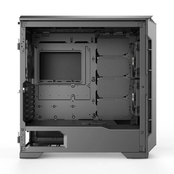 Phanteks Eclipse P600s ATX Mid Tower Cabinet With Temprered Glass Side Panel Stain Black 3 1
