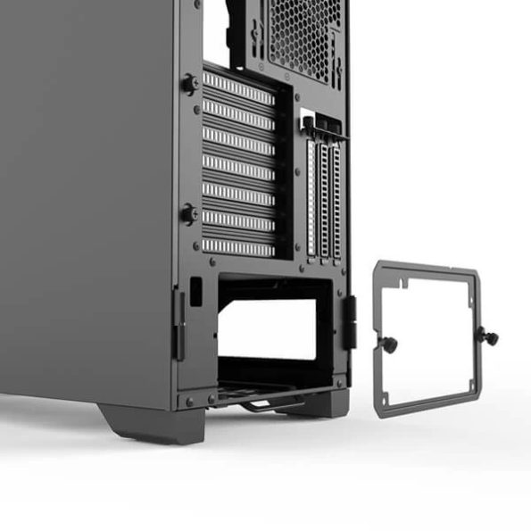 Phanteks Eclipse P600s ATX Mid Tower Cabinet With Temprered Glass Side Panel Stain Black 5 1