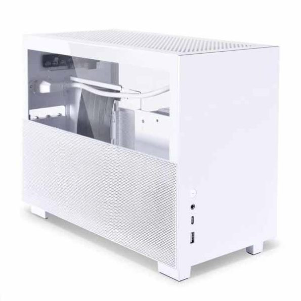 Q58 W,Lian Li Q58W3 Cabinet With PCIe 3.0 Riser Cable (White)