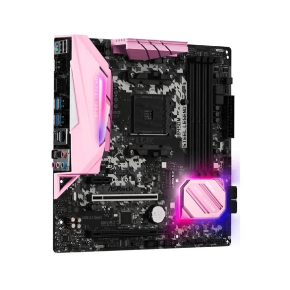 b450m steel legend pink image 2