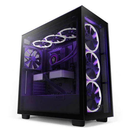 Nzxt H7 Elite (E-ATX) Mid Tower Cabinet - Black