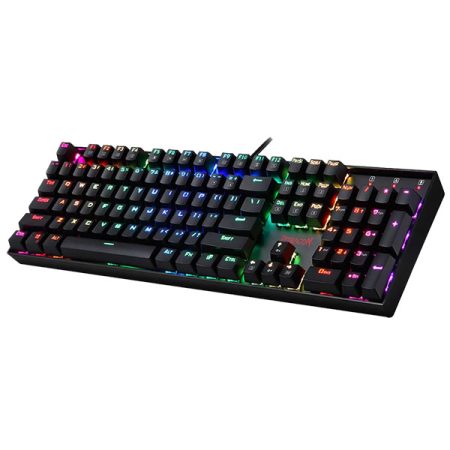 Redragon Vara K551 Rainbow LED Backlit Wired Mechanical Gaming Keyboard