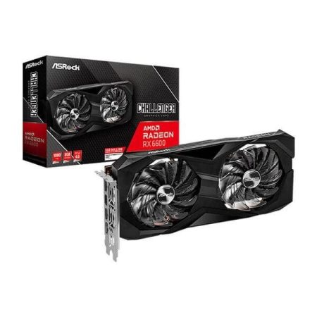 ASRock RX 6600 Challenger D 8GB Gaming Graphics Card 1