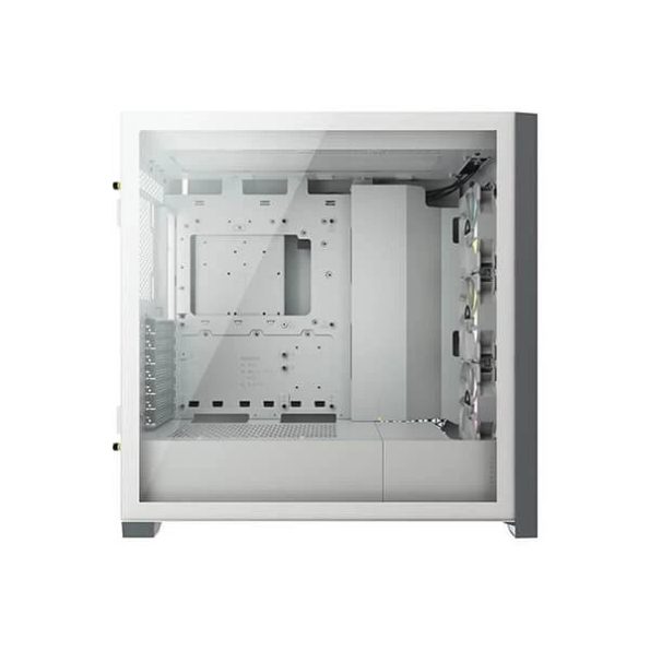 Corsair ICUE 5000X RGB Mid Tower Cabinet White 2