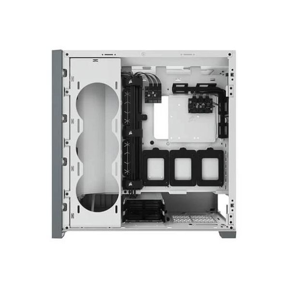 Corsair ICUE 5000X RGB Mid Tower Cabinet White 3