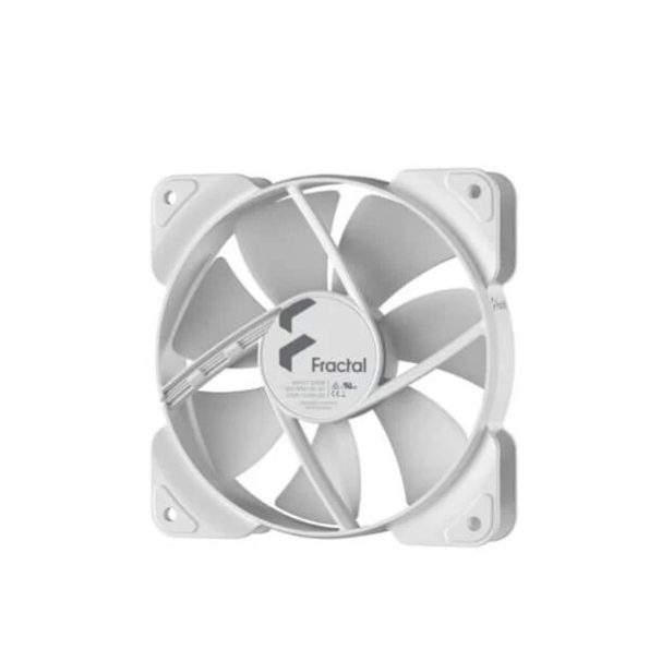 Fractal Design Aspect 12 White 120mm RGB Cabinet Fan Single Pack 4