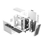 Fractal Design Torrent TG Clear Tint E ATX Mid Tower Cabinet White 1