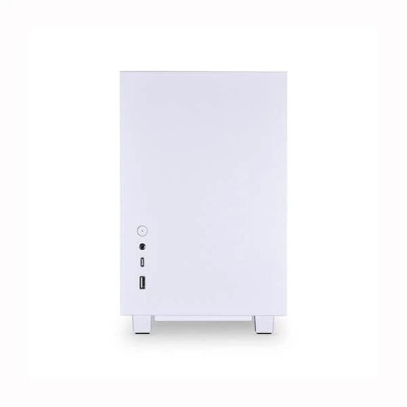 Lian Li Q58W3 Cabinet With PCIe 3 0 Riser Cable White 1