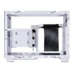 Lian Li Q58W4 Cabinet With PCIe 4 0 Riser Cable White 1