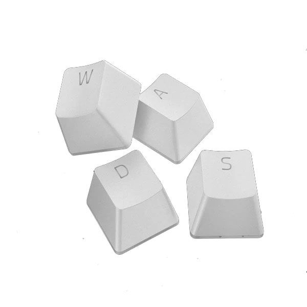 PBT Keycaps White 2