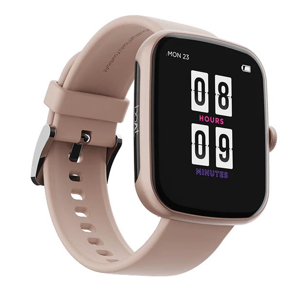 boAt Wave Style Smart Watch (Beige) - Computech Store