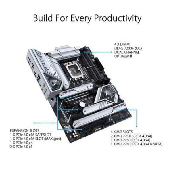 Asus PRIME Z790 A WIFI Motherboard 3