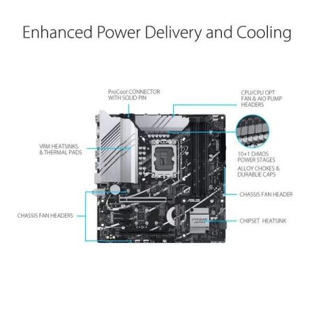 Asus Prime Z790M Plus D4 Motherboard 2