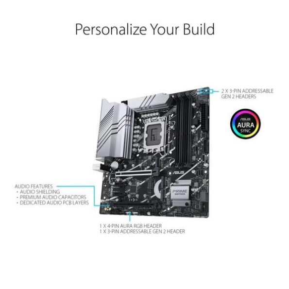 Asus Prime Z790M Plus D4 Motherboard 4