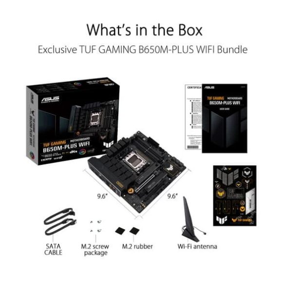 Asus TUF Gaming B650M Plus WIFI Motherboard 5