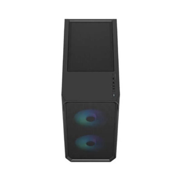 Fractal Design Focus 2 Mesh RGB TG Clear Tint ATX Mid Tower Cabinet Black 4