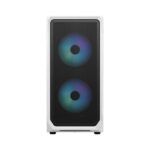 Fractal Design Focus 2 Mesh RGB TG Clear Tint ATX Mid Tower Cabinet White 1
