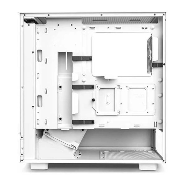 NZXT H5 Flow E ATX Mid Tower Cabinet White 5