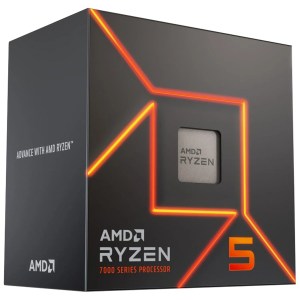 AMD Ryzen 5 7600 AM5 Desktop Processor (5.1 GHz / 6 Cores / 12 Threads)
