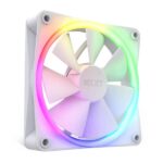 NZXT F120 RGB Duo White - 120mm PWM RGB Cabinet Fan (Single Pack)