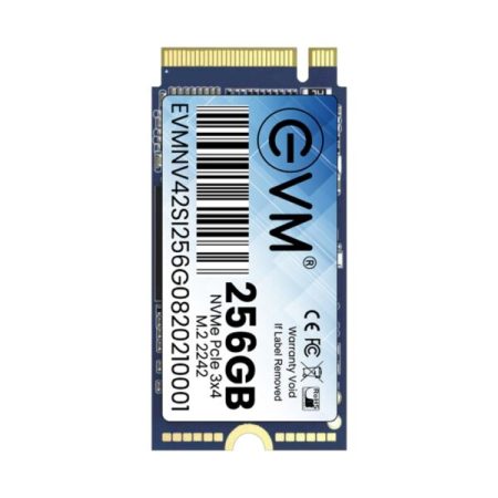 EVM 256GB M 2 NVME 2242 SSD